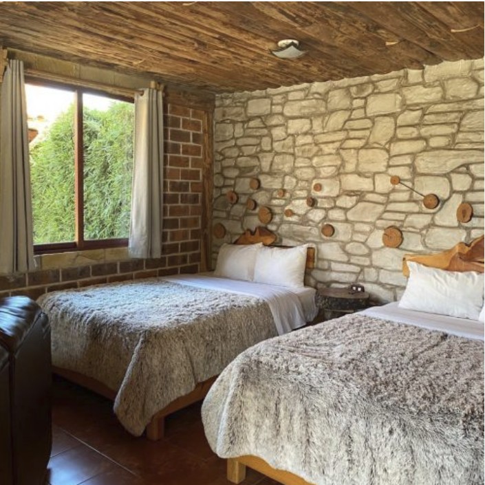 Habitación campestre para 4 personas
